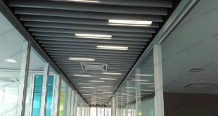 اجرای لوور آلومینیومی